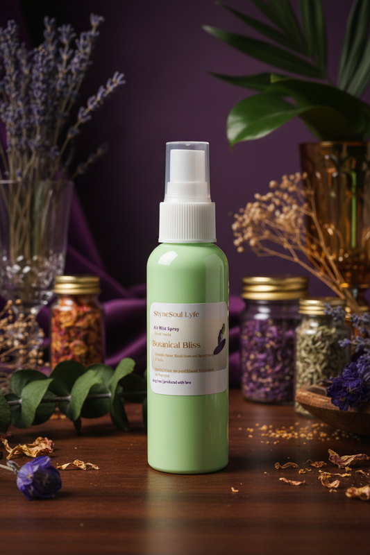 Botanical Bliss Air Mist - Exact Label