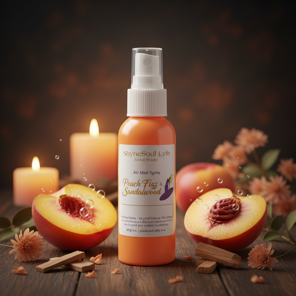 Peach Fizz & Sandalwood Air Mist