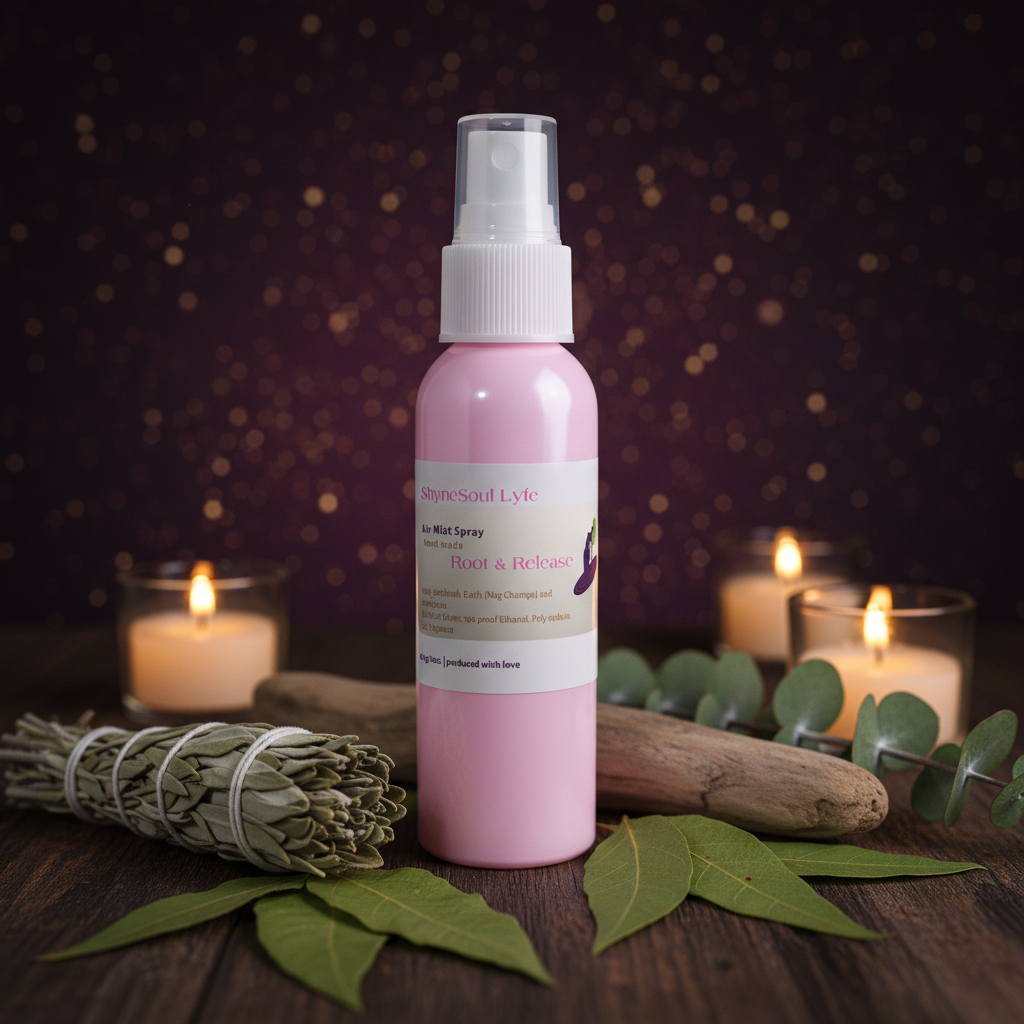 Root & Release Air Mist - Pink Bottle